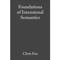 Foundations of Intensional Semantics von Wiley