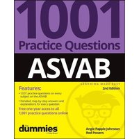 ASVAB: 1001 Practice Questions For Dummies (+ Online Practice) von John Wiley & Sons Inc