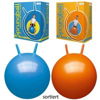60 cm sprungball mit hörnchen, im display, sortiert von John
