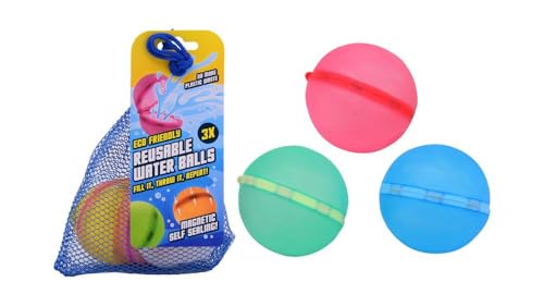 JohnToy Aqua Fun Herbruikbare Magnetische Waterballen, 3st. von JohnToy