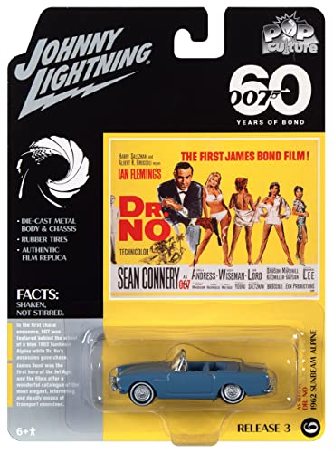 James Bond 1962 Sunbeam Alpine Tiger (Dr. No) von Johnny Lightning