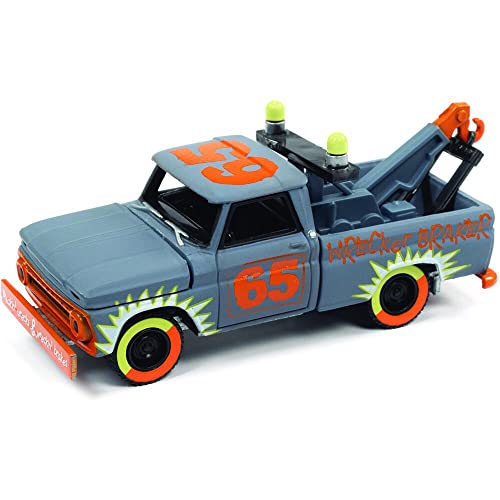 Johnny Lightning 1965 Chevrolet Abschleppwagen #65 Derby Smoke Gray mit Grafik Demolition Derby Street Freaks Serie Limited Edition auf 15196 Teile Weltweit 1/64 Druckguss Modellauto Johnny Lightning 1965 Chevrolet Abschleppwagen #65 Derby Smoke Gray mit Grafik Demolition Derby Street Freaks Serie Limited Edition auf 15196 Teile Weltweit 1/64 Druckguss Modellauto von Johnny Lightning