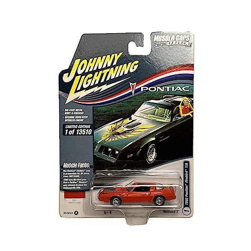 Johnny Lightning JLMC029 Muscle Car VER A 1980 Pontiac Firebird T/A Red Orange Johnny Lightning JLMC029 Muscle Car VER A 1980 Pontiac Firebird T/A Red Orange von Johnny Lightning