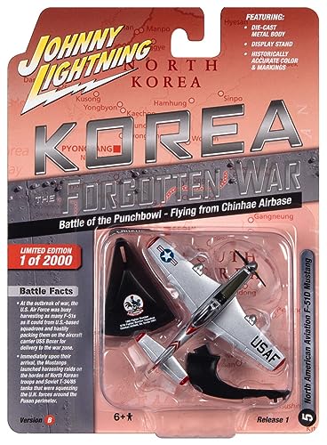 Johnny Lightning Korea Vergessener Krieg Ver B Nordamerikanische Luftfahrt F-150 Mustang von Johnny Lightning