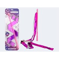 Gymnastikband mit LED Stab rosa 120cm Gymnastikband mit LED Stab rosa 120cm von Johntoy