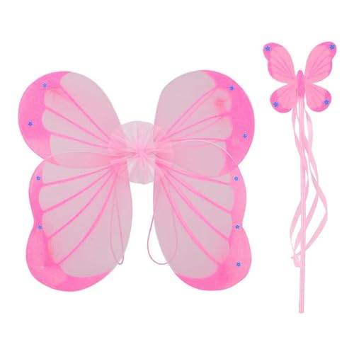 Johntoy Butterfly Wings mit Zauberstab von Johntoy