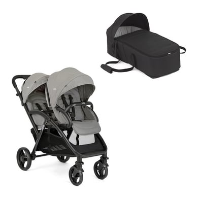 Joie Geschwisterwagen Evalite Duo Pebble inkl. Softtragewanne Joie Geschwisterwagen Evalite Duo Pebble inkl. Softtragewanne von Joie