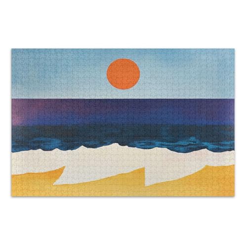Minimalistische Sonnenuntergang Orange Puzzles 1000 Puzzles für Erwachsene mit Buchstaben auf der Rückseite Lustige Puzzles für Erwachsene Minimalistische Sonnenuntergang Orange Puzzles 1000 Puzzles für Erwachsene mit Buchstaben auf der Rückseite Lustige Puzzles für Erwachsene von Joitme