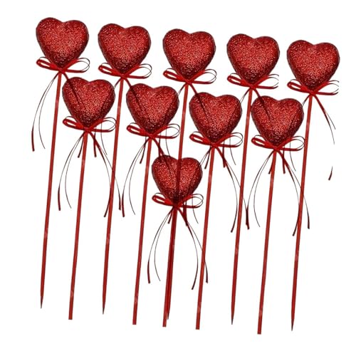 Cupcake-Aufsätze in Herzform, für Valentinstag, Hochzeiten, Geburtstage, DIY-Projekte, Kucheneinsätze und Handarbeiten, 10 Stück Cupcake-Aufsätze in Herzform, für Valentinstag, Hochzeiten, Geburtstage, DIY-Projekte, Kucheneinsätze und Handarbeiten, 10 Stück von Jojomis