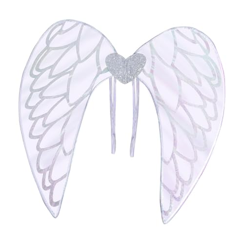 Engelsflügel-Kostüm Faltbare Flügel für Erwachsene 67 cm x 65 cm für Cosplay Party Verkleidung von Jojomis