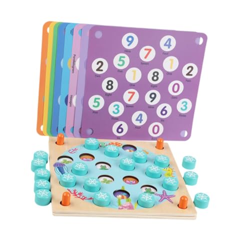 Flip Win Travel Memory Game, Wooden Cartoon Pattern Memory Chess Board for Kids Adults, Creative Flip Chess Set for Family Game Night Flip Win Travel Memory Game, Wooden Cartoon Pattern Memory Chess Board for Kids Adults, Creative Flip Chess Set for Family Game Night von Jojomis