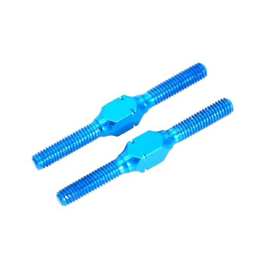 Spannschloss-Schaft aus Aluminiumlegierung, 54249 W202, 3 x 32 mm, für 1:10 RC PKW, LKW, 2 Stück Spannschloss-Schaft aus Aluminiumlegierung, 54249 W202, 3 x 32 mm, für 1:10 RC PKW, LKW, 2 Stück von Jojomis