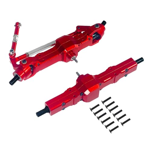 jojomis 1/16 RC Car Front and Rear Axles Assembly High Performance Replacement Parts for WPL C14 C24 B14 B24 B16 B36- Red jojomis 1/16 RC Car Front and Rear Axles Assembly High Performance Replacement Parts for WPL C14 C24 B14 B24 B16 B36- Red von Jojomis