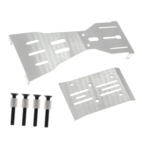jojomis 1:10 Chassis Skid Plate Edelstahl RC Car Chassis Guard Plate Einfach zu Installieren Schützende Ersatzteile für Fahrzeugreparatur und Wartung jojomis 1:10 Chassis Skid Plate Edelstahl RC Car Chassis Guard Plate Einfach zu Installieren Schützende Ersatzteile für Fahrzeugreparatur und Wartung von Jojomis