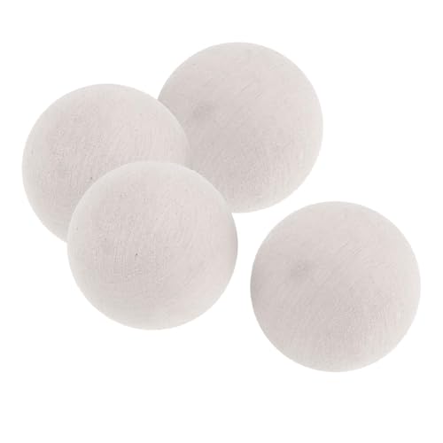 jojomis 4 x Tischfußbälle, offizielles Turniertisch, 3,6 cm, Ersatzzubehör für Fußballspieltische, Weiß jojomis 4 x Tischfußbälle, offizielles Turniertisch, 3,6 cm, Ersatzzubehör für Fußballspieltische, Weiß von Jojomis
