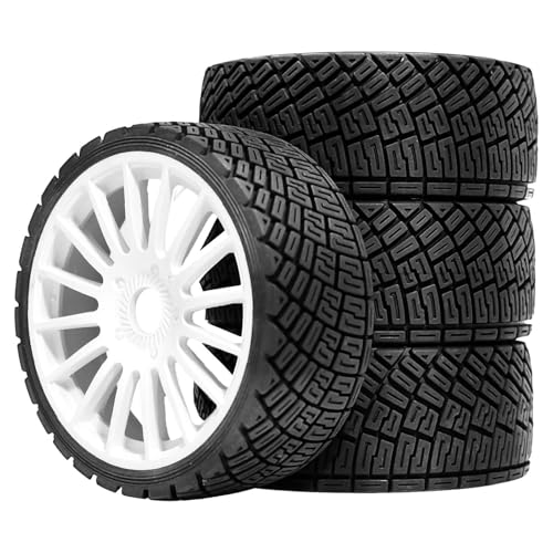 jojomis 4X RC Car Wheels and Tires Upgrade Set for 1:7 1:8 Crawler Model Trucks DIY Accessories jojomis 4X RC Car Wheels and Tires Upgrade Set for 1:7 1:8 Crawler Model Trucks DIY Accessories von Jojomis