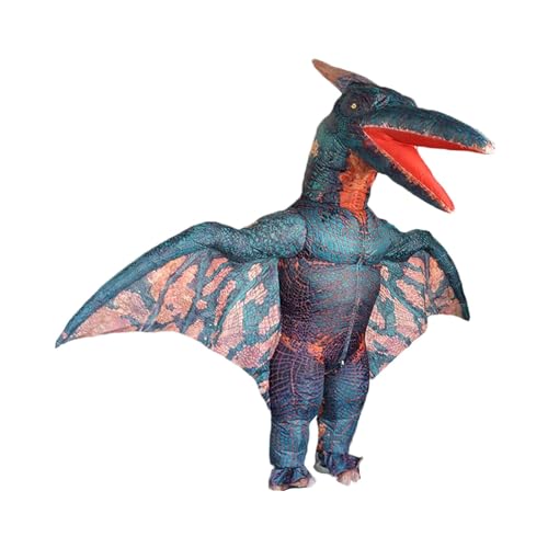 jojomis Aufblasbares Dinosaurier-Kostüm, lustige Halloween-Dekorationen für Karneval, Party, Requisiten, Erwachsenengröße, T-Rex, Cosplay von Jojomis