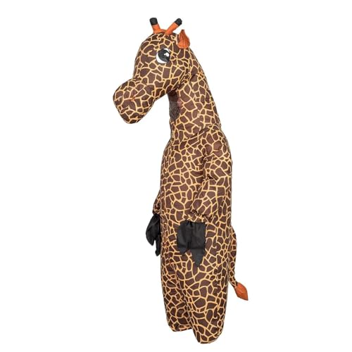 jojomis Aufblasbares Giraffenkostüm, Ganzkörperanzug, lustiges Tier-Outfit für Halloween, Weihnachten, Party, Cosplay jojomis Aufblasbares Giraffenkostüm, Ganzkörperanzug, lustiges Tier-Outfit für Halloween, Weihnachten, Party, Cosplay von Jojomis