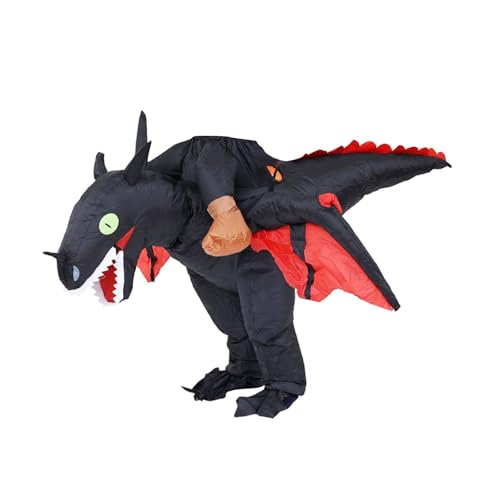 jojomis Aufblasbares Halloween-Kostüm, lustiges Drachen-Cosplay-Outfit für Bühnenaufführung, Festival, Party jojomis Aufblasbares Halloween-Kostüm, lustiges Drachen-Cosplay-Outfit für Bühnenaufführung, Festival, Party von Jojomis