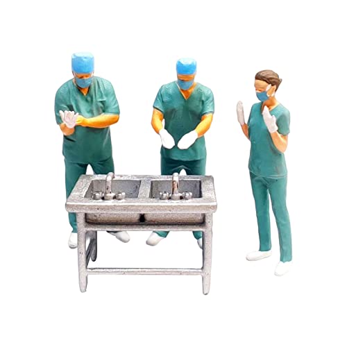 jojomis Doctor Miniatures Maßstab 1/64 Harz Modell Figuren Set Krankenhaus Patient Bett Werkzeug Wagen Krankenschwester Handgemachte Dekoration jojomis Doctor Miniatures Maßstab 1/64 Harz Modell Figuren Set Krankenhaus Patient Bett Werkzeug Wagen Krankenschwester Handgemachte Dekoration von Jojomis