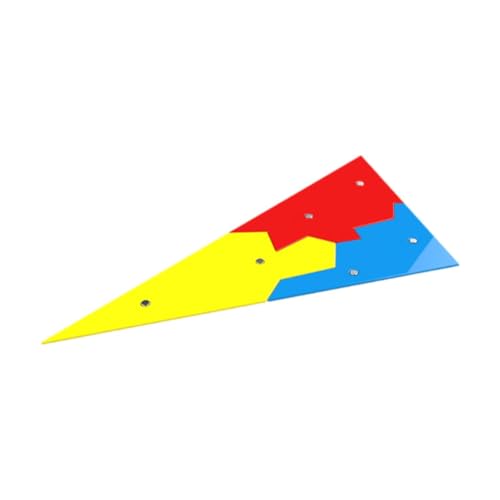 jojomis Dreieck Innenwinkel Summe Demonstrator - Geometrie-Lernwerkzeug für Klassenzimmer, kompakte Lehrhilfe für Schüler (29 x 17,5 cm) von Jojomis