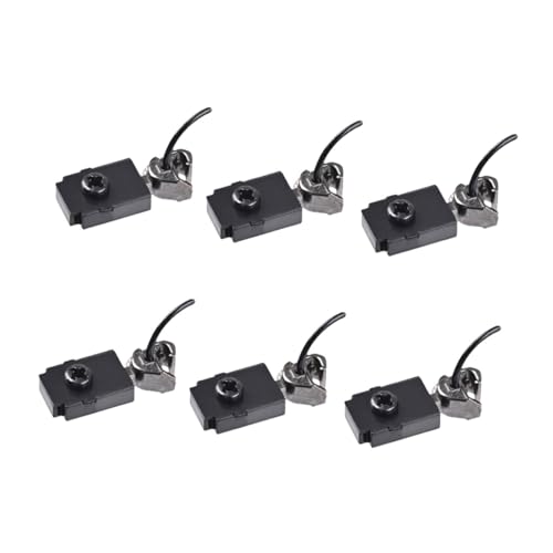 jojomis HO Scale Train Coupler Set - Metall Haken Zubehör für 1/87 Modelleisenbahnen - 6 Sets für Eisenbahnmodifikation jojomis HO Scale Train Coupler Set - Metall Haken Zubehör für 1/87 Modelleisenbahnen - 6 Sets für Eisenbahnmodifikation von Jojomis