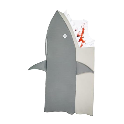 jojomis Hai-Kostüm-Outfit für Verkleidungen, Rollenspiele, Bühnenaufführung, Motto-Party, Halloween, Cosplay, Erwachsene jojomis Hai-Kostüm-Outfit für Verkleidungen, Rollenspiele, Bühnenaufführung, Motto-Party, Halloween, Cosplay, Erwachsene von Jojomis