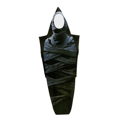 jojomis Halloween-Kostüm, einzigartige Cosplay-Bekleidung für Partyzubehör, Events, Horror-Kostüm für Erwachsene, 157 x 69 cm jojomis Halloween-Kostüm, einzigartige Cosplay-Bekleidung für Partyzubehör, Events, Horror-Kostüm für Erwachsene, 157 x 69 cm von Jojomis