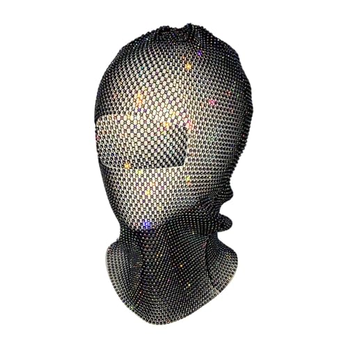 jojomis Maskenmaske, Wickeltuch, Damen-Kapuze für Musik, Festival, Nachtclub, Partyzubehör, Schwarz und Weiß jojomis Maskenmaske, Wickeltuch, Damen-Kapuze für Musik, Festival, Nachtclub, Partyzubehör, Schwarz und Weiß von Jojomis