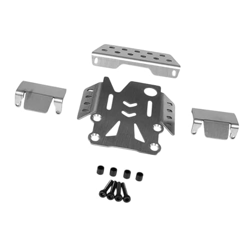 jojomis RC Auto Chassis Rüstungen Guard Protector Ersatzteile für 1/12 Maßstab Fernbedienung Autos Edelstahl CNC Carving Stilvolles Design von Jojomis