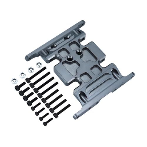 jojomis RC Crawler Center 1:10 Skid Plate Getriebehalterung DIY modifizierte stabile Multifunktions-Getriebe-Bodenplatte für SCX10, Titan jojomis RC Crawler Center 1:10 Skid Plate Getriebehalterung DIY modifizierte stabile Multifunktions-Getriebe-Bodenplatte für SCX10, Titan von Jojomis