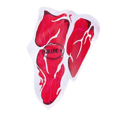 jojomis Steak-Kostüm für Herren, Halloween-Party-Outfit, Cosplay, Bühnenaufführung, Erwachsenenkostüm, 105 cm Länge jojomis Steak-Kostüm für Herren, Halloween-Party-Outfit, Cosplay, Bühnenaufführung, Erwachsenenkostüm, 105 cm Länge von Jojomis