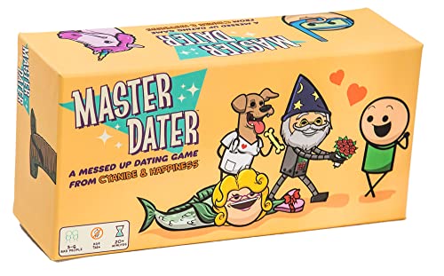 Master Dater by Cyanide & Happiness - a Mixed up Dating Party Game for 3-8 Players, Card Game for Parties" Master Dater by Cyanide & Happiness - a Mixed up Dating Party Game for 3-8 Players, Card Game for Parties" von Joking Hazard