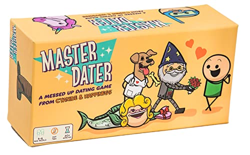 Master Dater by Cyanide & Happiness - a Mixed up Dating Party Game for 3-8 Players, Card Game for Parties" von Joking Hazard