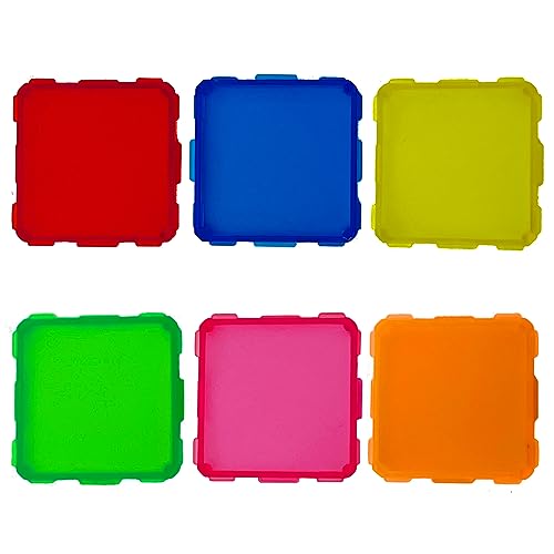Jokooan Magnetische Bausteine Bunte Karten, Bunte Karten für Magnetische Stöcke Set, Kinder STEM Pädagogisches Spielzeug Karten Nachfüllpack für Stabiles Konstruktionsspielzeug Jokooan Magnetische Bausteine Bunte Karten, Bunte Karten für Magnetische Stöcke Set, Kinder STEM Pädagogisches Spielzeug Karten Nachfüllpack für Stabiles Konstruktionsspielzeug von Jokooan