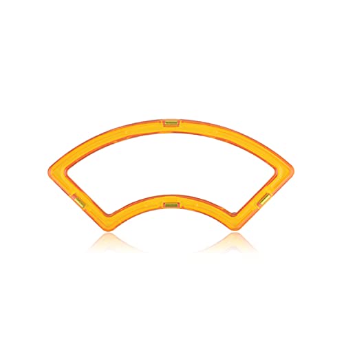 Jokooan Magnetische Bausteine für Kinder​​(Einzel), Magnetische Bausätze in verschiedenen Formen, Fünfeck, Sechseck, Trapez, Autoräder und Riesenrad (zufällige Farbe) (Bogen) von Jokooan