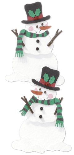 Jolee's Boutique Dimensional Stickers-Snowmen von Jolee's Boutique