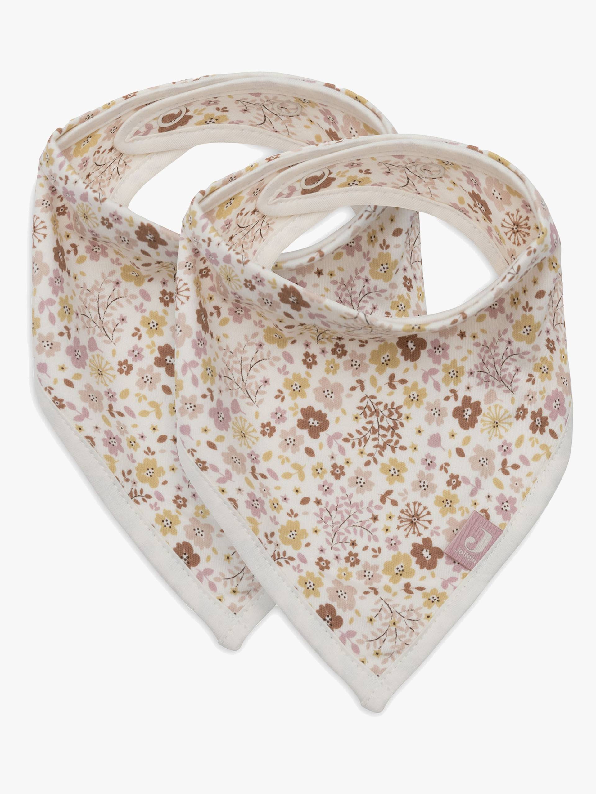 Jollein Bandana Halstuch 2er-Pack, Flower Fairies von Jollein