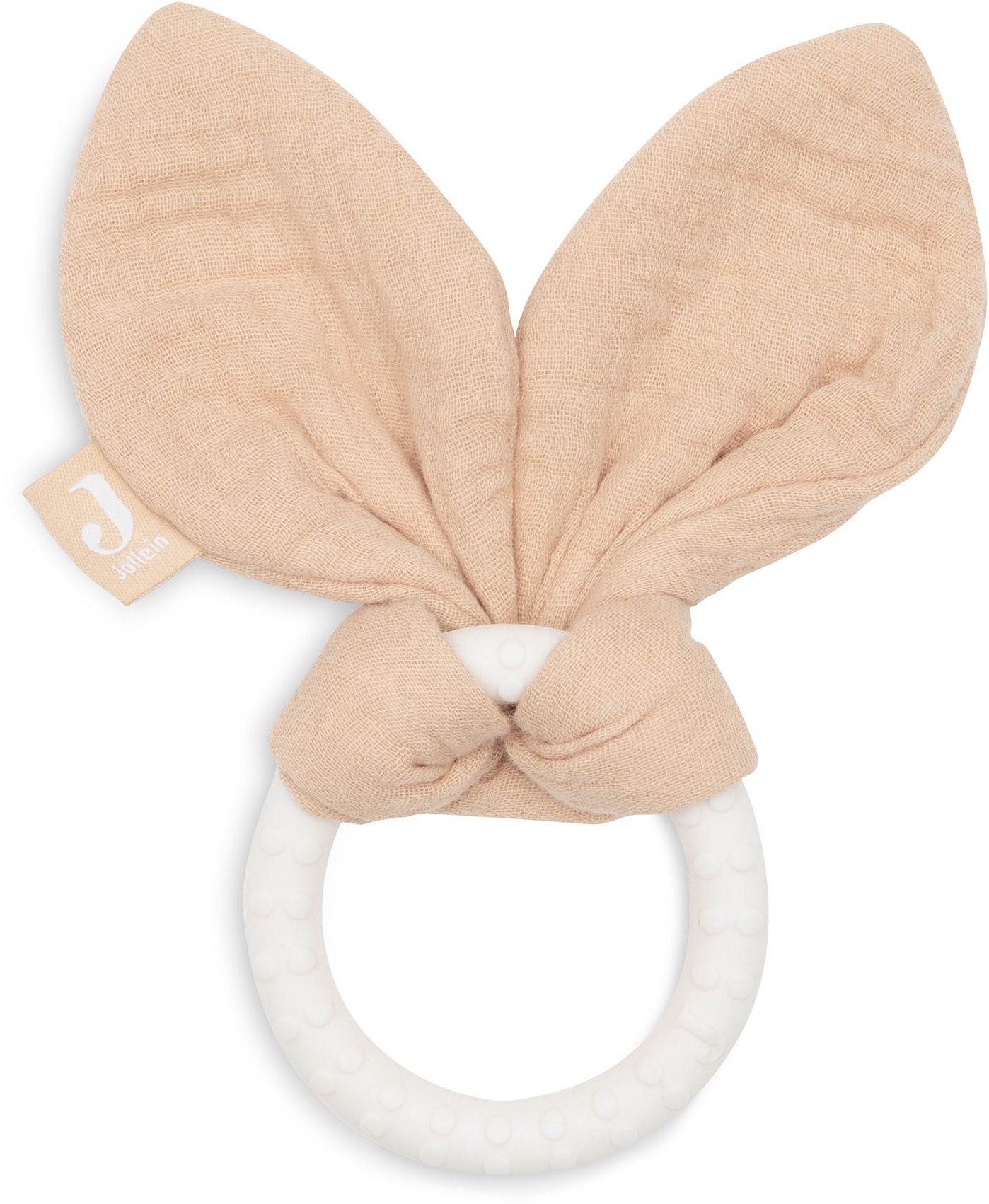 Jollein Bunny Ears Beißring, Moonstone von Jollein