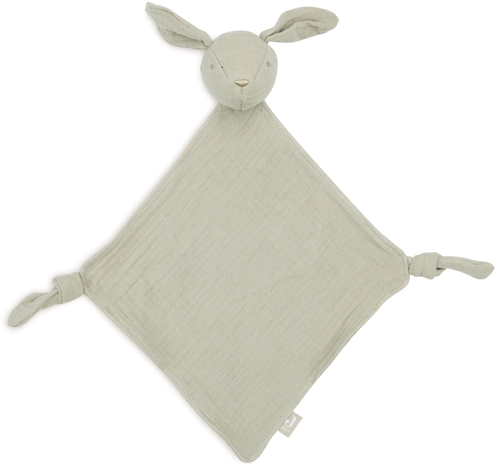 Jollein Bunny Ears Diinglis Schmusetuch, Olive Green von Jollein