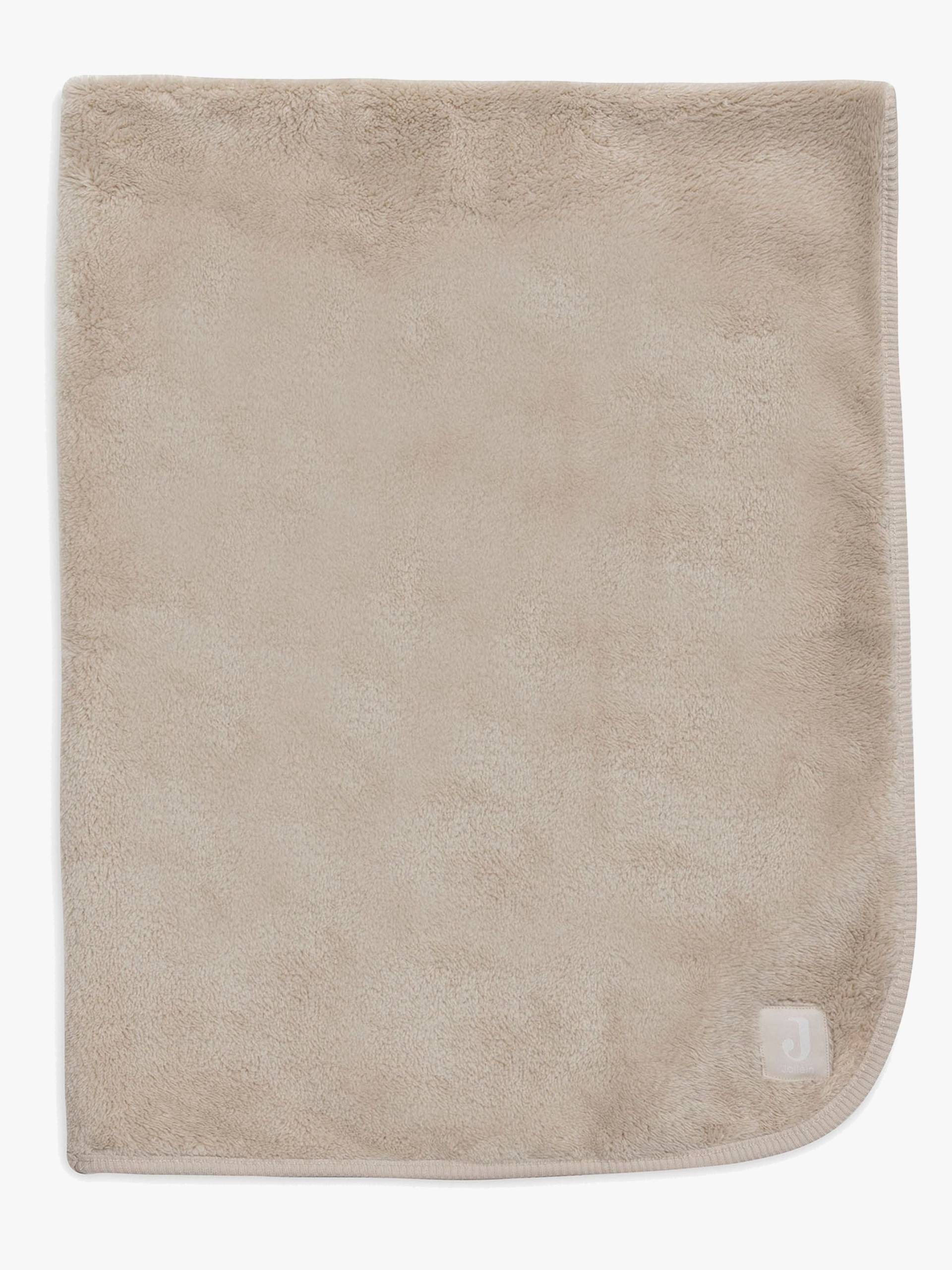 Jollein Decke 75x100 cm Basic Jersey/Sherpa, Warm Sand von Jollein