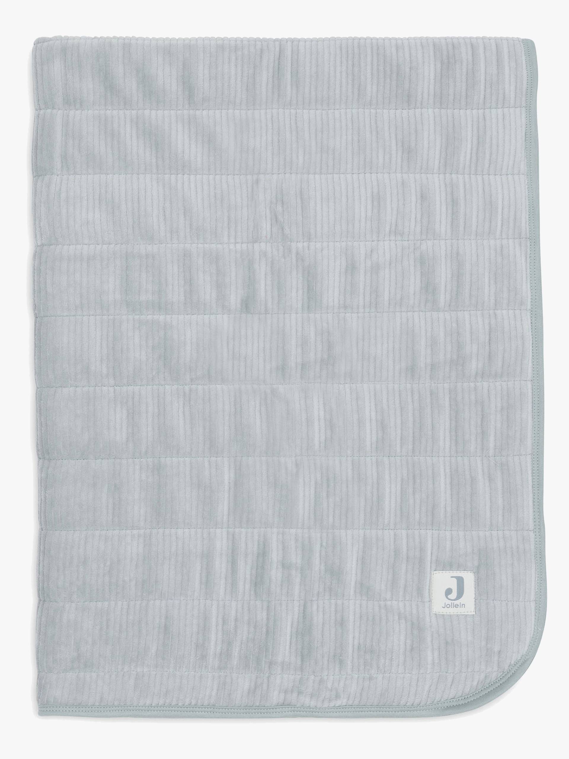 Jollein Decke 75x100 cm Velvet Rib, Sea Green Jollein Decke 75x100 cm Velvet Rib, Sea Green von Jollein