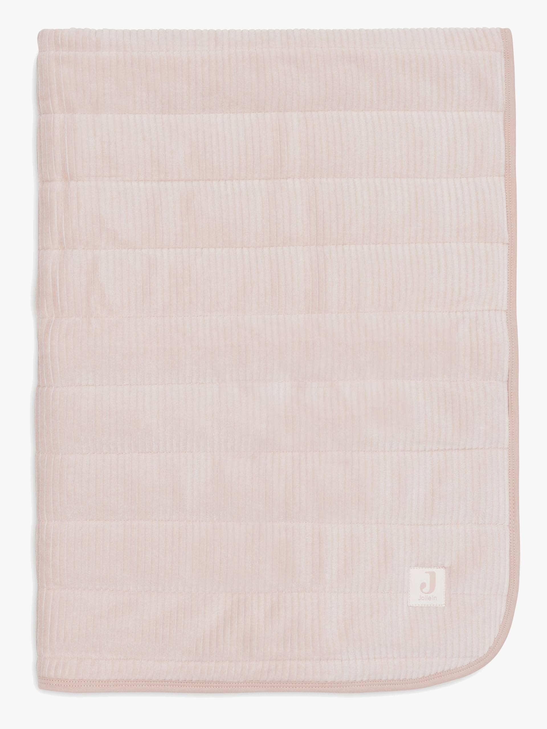 Jollein Decke 75x100 cm Velvet Rib, Wild Rose von Jollein