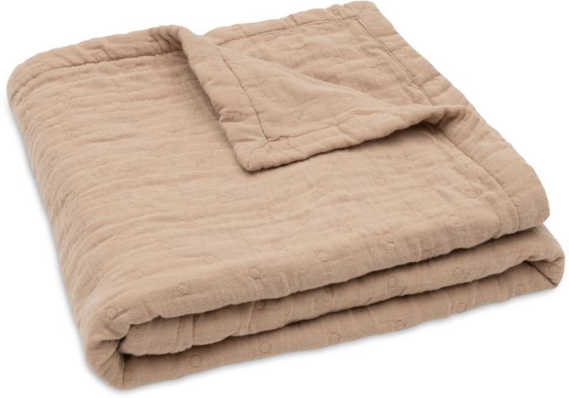 Jollein Decke Jaquar Muslin, Biscuit von Jollein