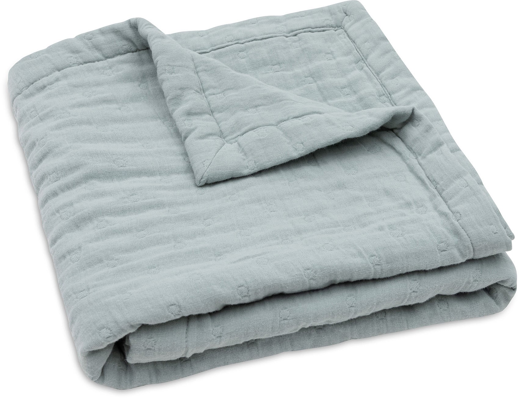 Jollein Decke Jaquar Muslin, Sea Green Jollein Decke Jaquar Muslin, Sea Green von Jollein