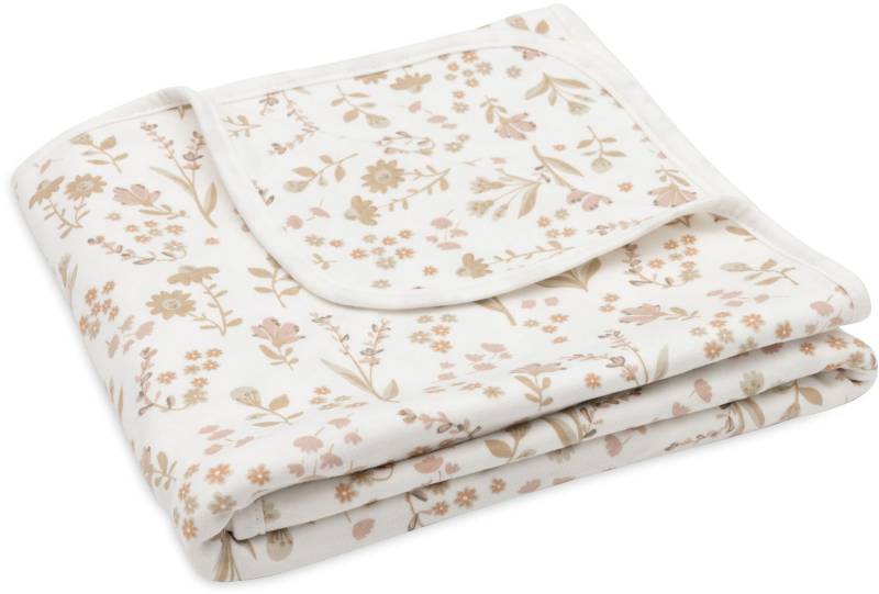 Jollein Decke Jersey-Stoff, Bloomy von Jollein