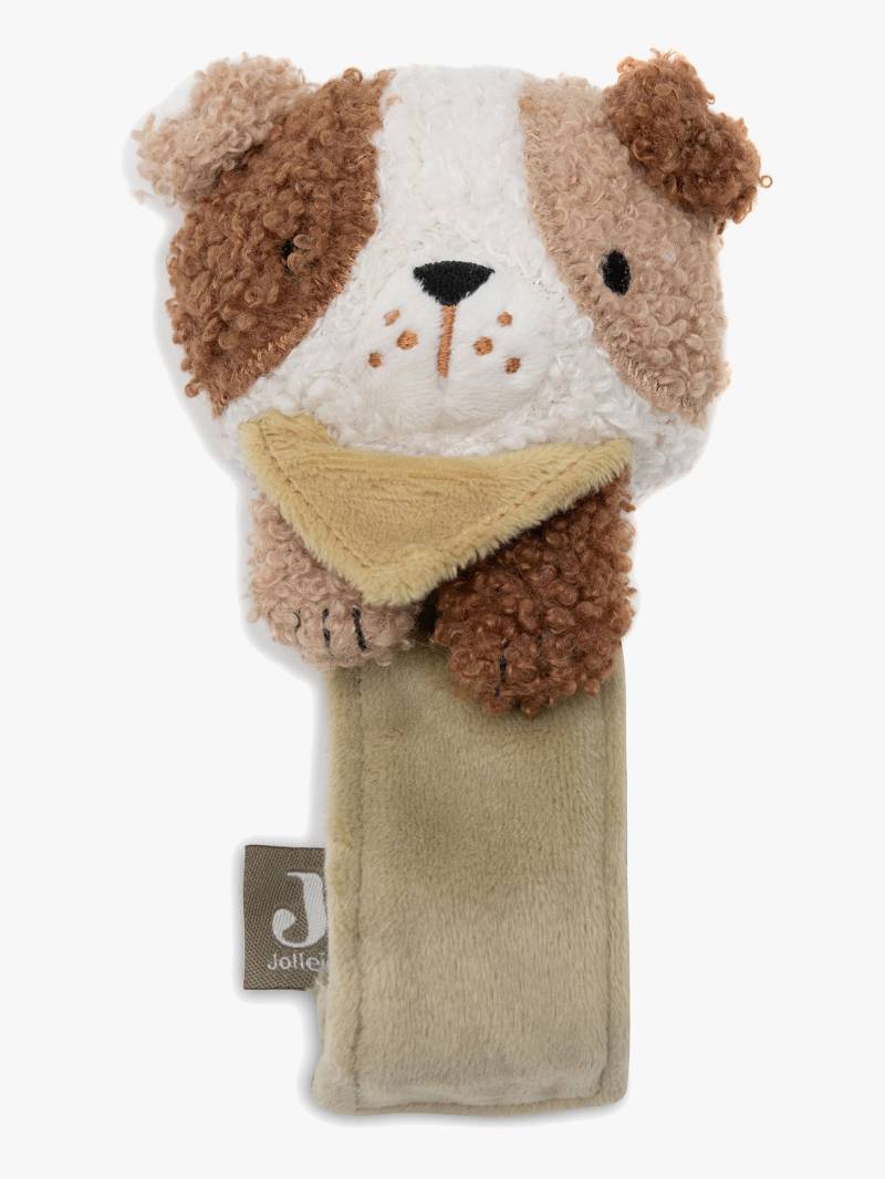 Jollein Handgelenksrassel, Dog Mick, Babyspielzeug von Jollein
