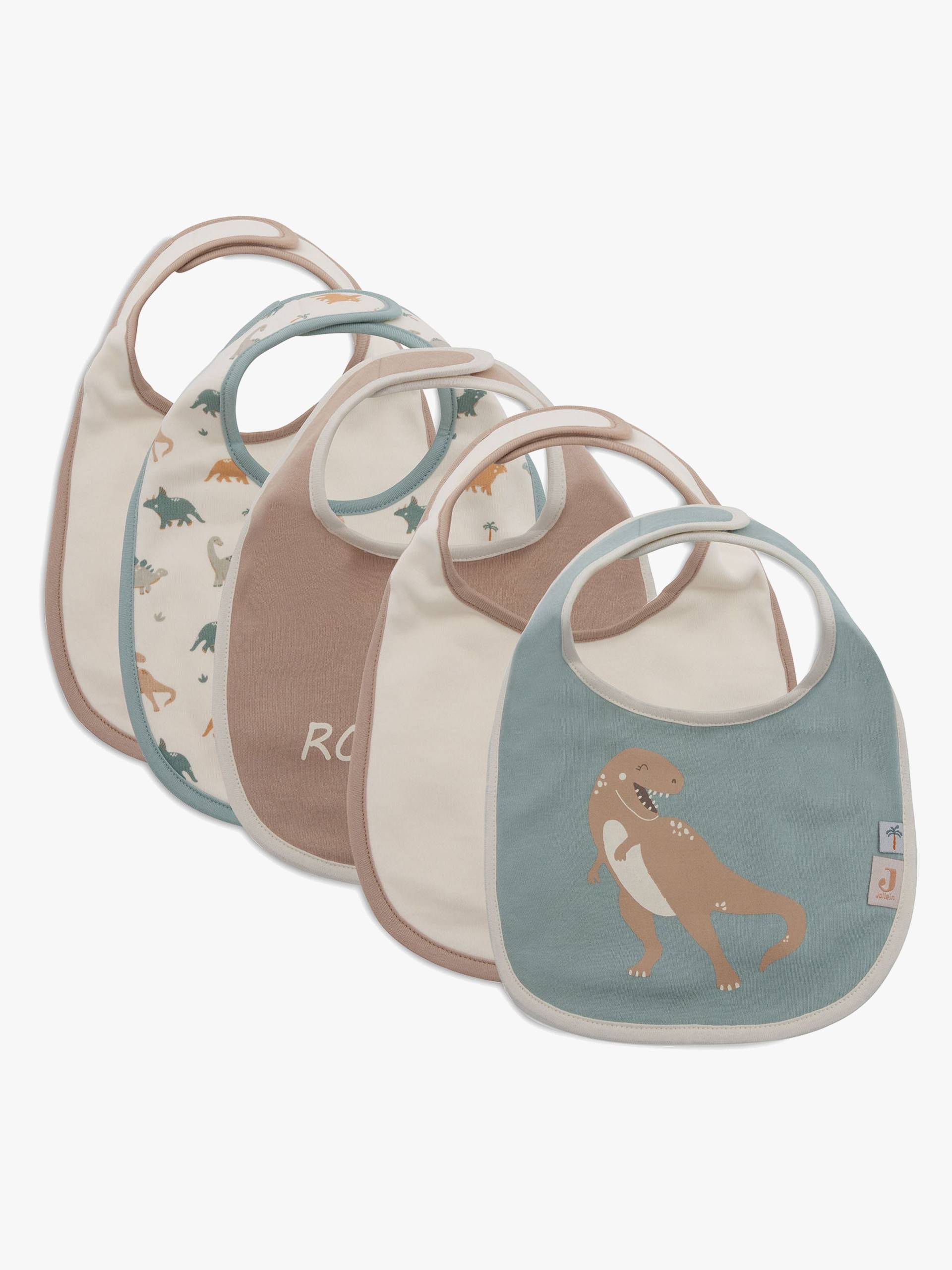 Jollein Lätzchen 5er-Pack, Roarsome von Jollein