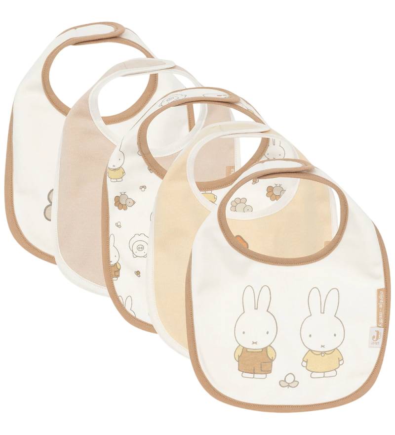 Jollein Lätzchen - 5er-Pack - Miffy Familie Farm - Jollein - One Size - Lätzchen Jollein Lätzchen - 5er-Pack - Miffy Familie Farm - Jollein - One Size - Lätzchen von Jollein