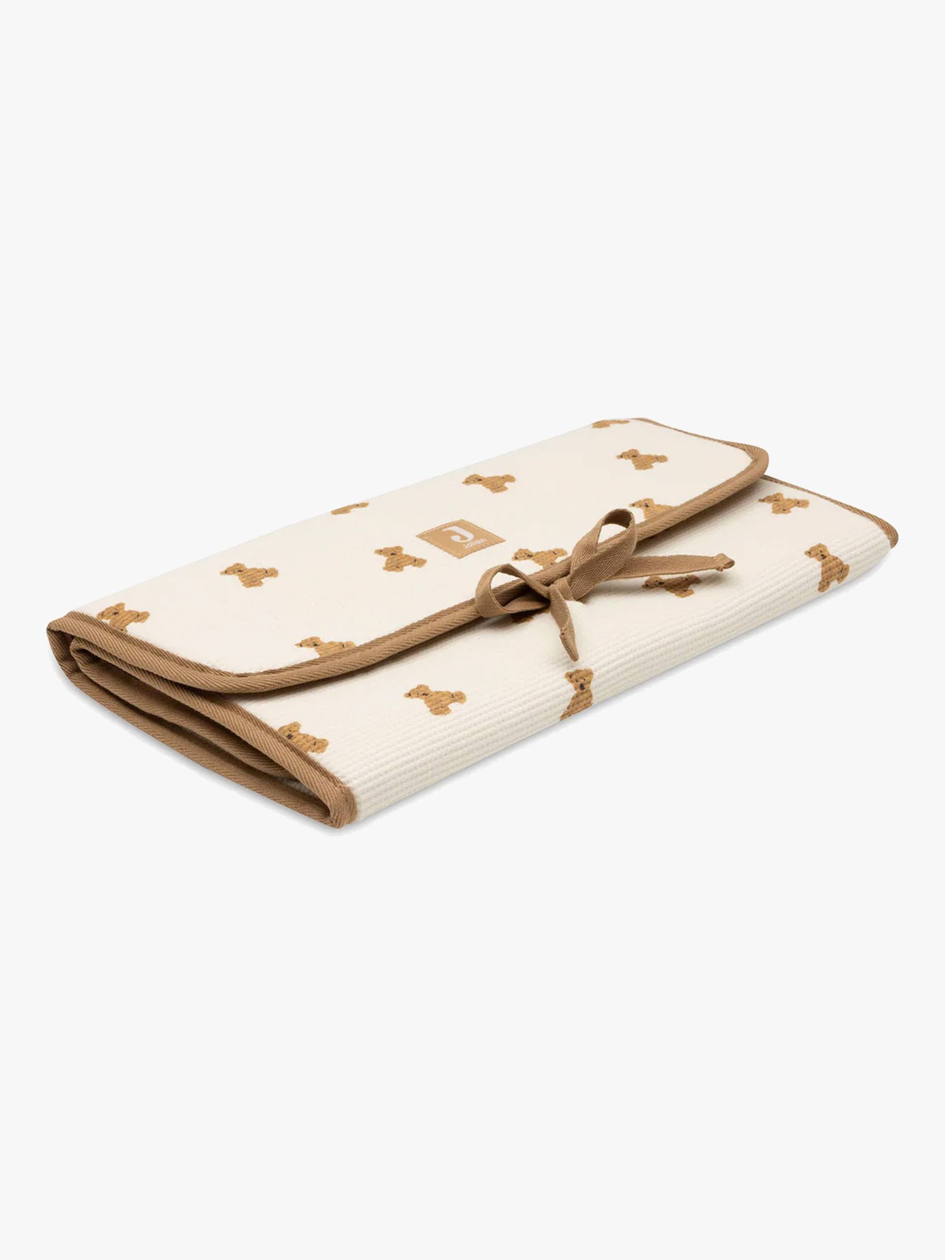 Jollein Little Waffle Wickelunterlage, Mini Teddy Bear Jollein Little Waffle Wickelunterlage, Mini Teddy Bear von Jollein